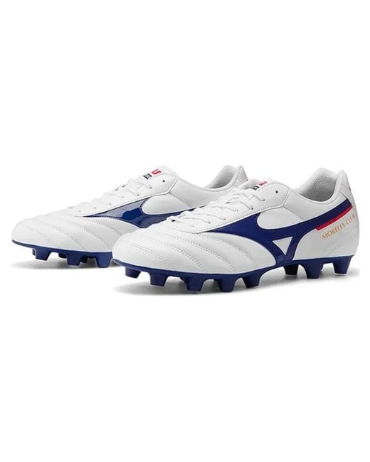 Mizuno Blue Morelia Club Soccer Shoes for men