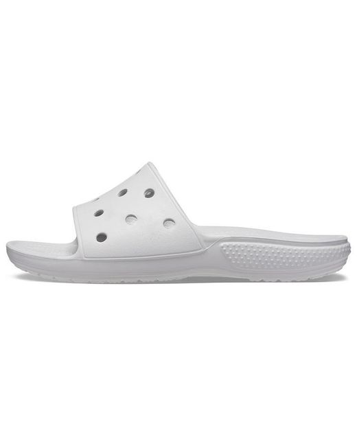 CROCSTM White Classic Slide for men