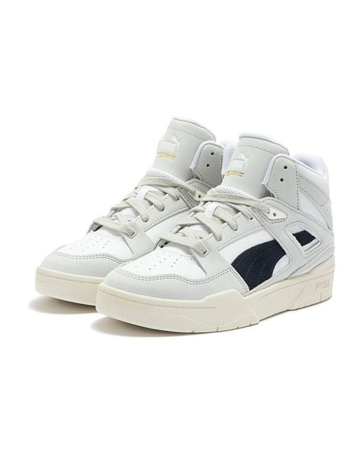PUMA White Slipstream Invdr Mid Lux for men