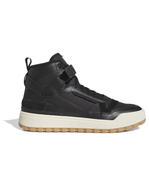 Adidas Black Forum Boot Cream' for men