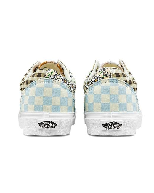 Vans White Old Skool 'Meadow Patchwork' for men