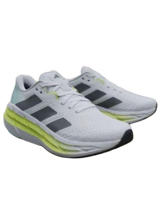 Adidas White (Wmns) Adistar 3 'Cloud Core Pulse Lime'