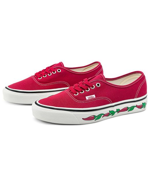 Vans Red Authentic 44 Dx 'Hot N Sweet Chili Pepper'