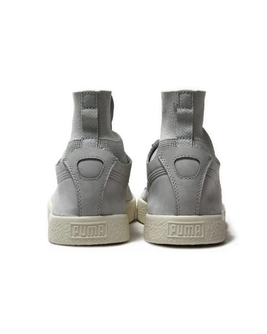 PUMA Gray Clyde Sock Select for men