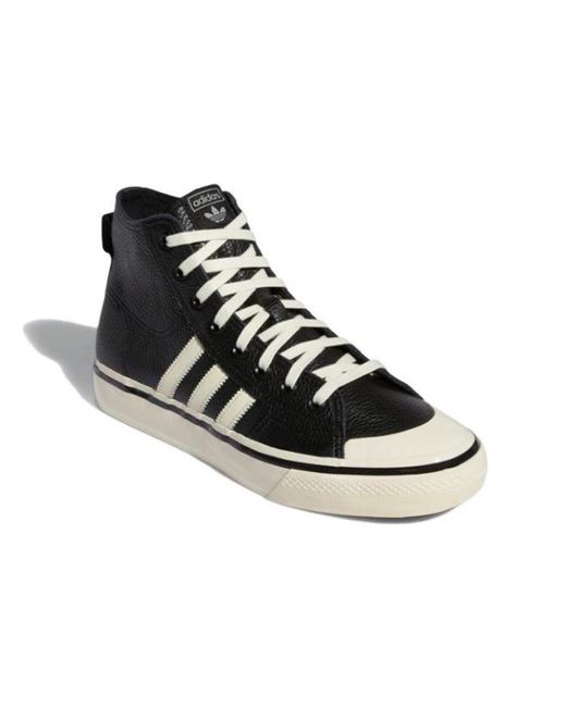 Adidas Black Nizza Hi Rf 74 for men