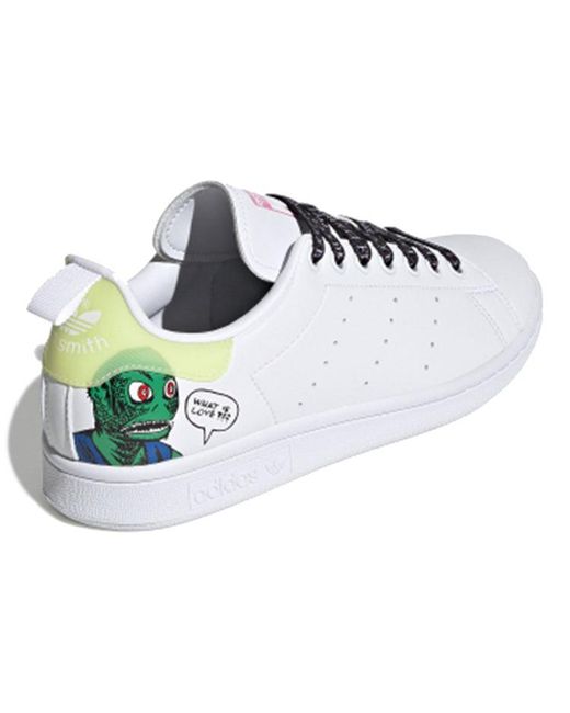 Adidas White Fiorucci X Stan Smith 'What Is Love? for men