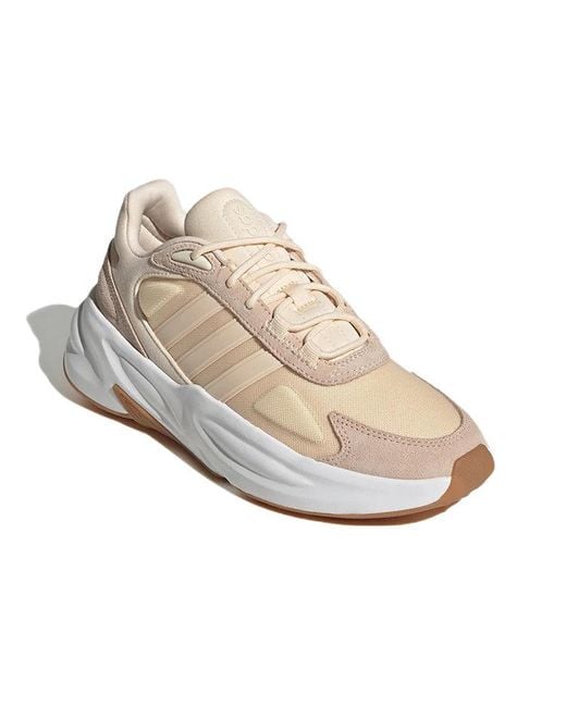 Adidas White (Wmns) Neo Ozelle Cloudfoam Lifestyle Running Shoes 'Bliss'