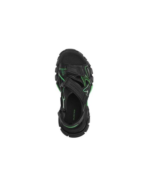 Balenciaga Green Track Sandal Fluo' for men