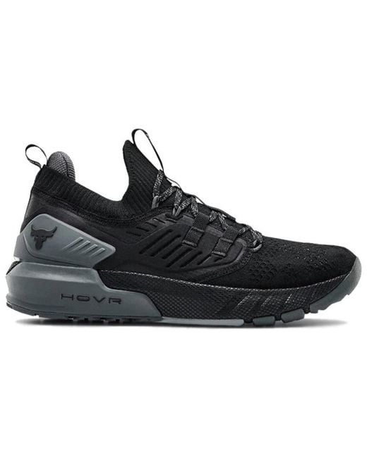 Under Armour Black Armour Project Rock Runners for men