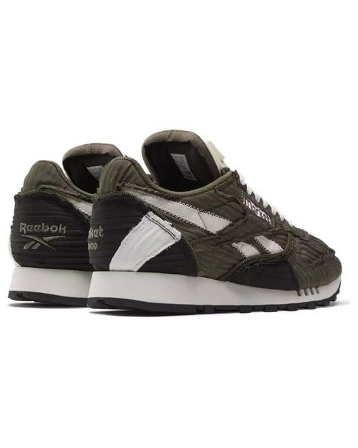 Reebok Black Market X Classic Leather Pump 'Army' for men