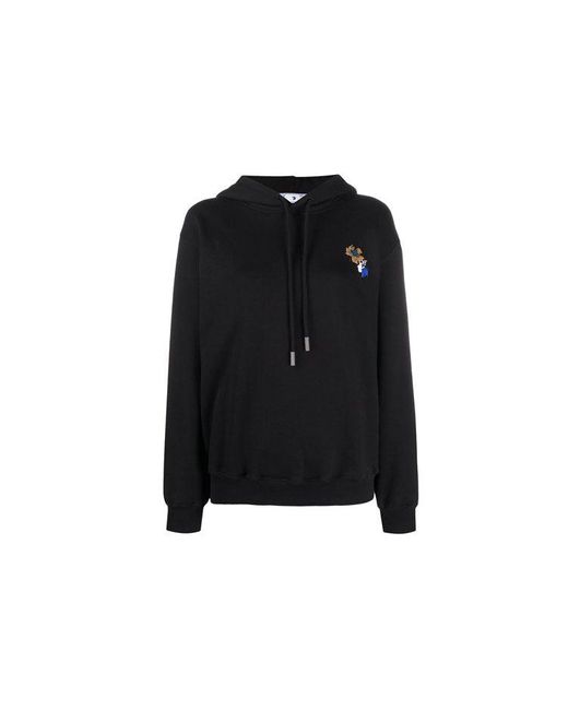 Off-White c/o Virgil Abloh Blue (Wmns) Leaves Arrow Hoodie