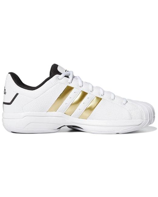 adidas Pro Model 2g Low in White for Men | Lyst