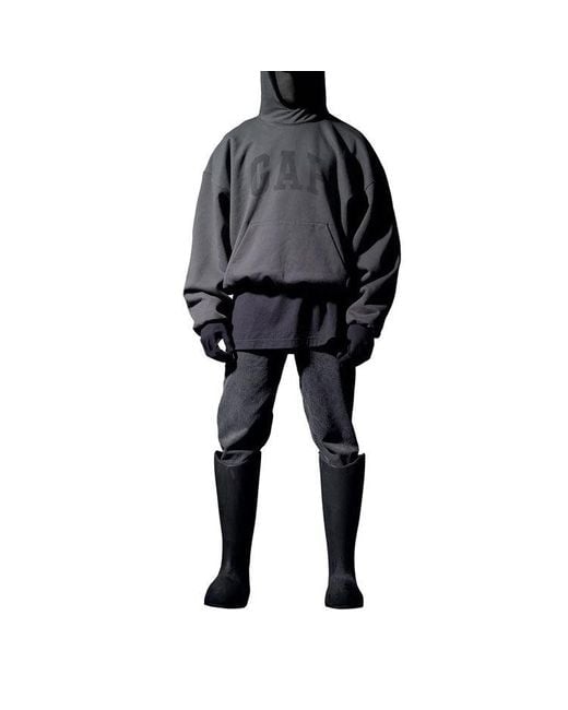 Yeezy Gap Blue Engineered By Balenciaga Ss22 Dove Hoodie 'Dark' for men