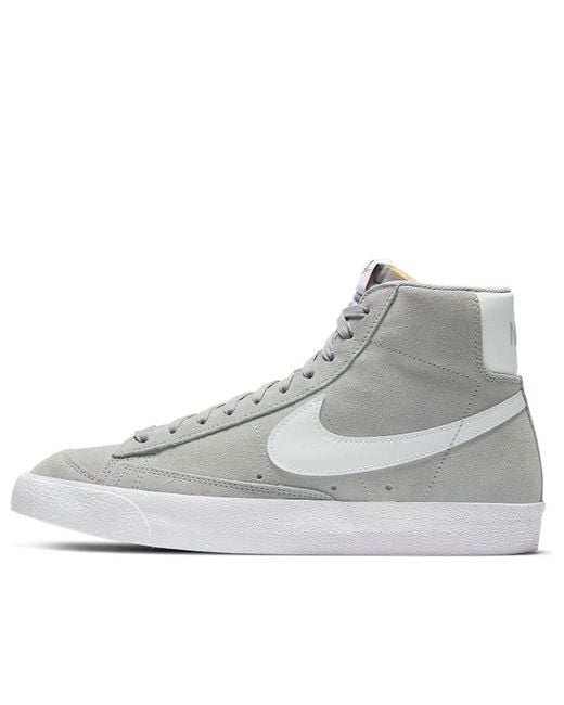 Nike Gray Blazer Mid '77 Suede 'Light Smoke' for men