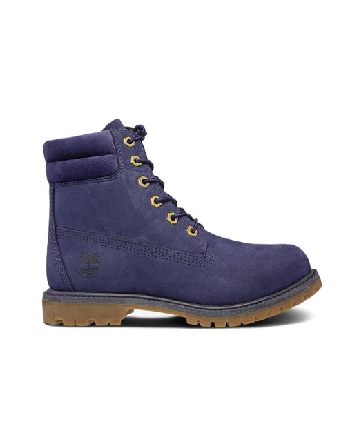 Timberland Blue Waterville 6 Inch Double Collar Waterproof Boot
