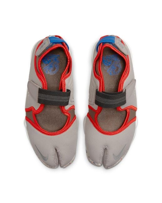 Nike Red Air Rift 'enigma Stone Metallic Silver'