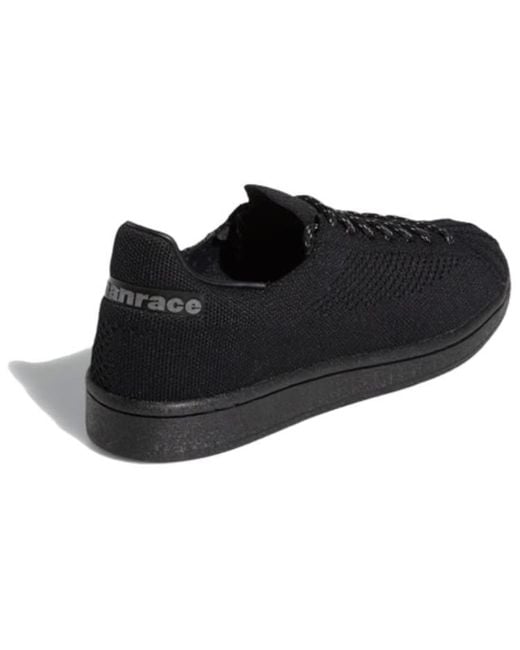 Adidas Black X Pharrell Superstar Primeknit Future' for men