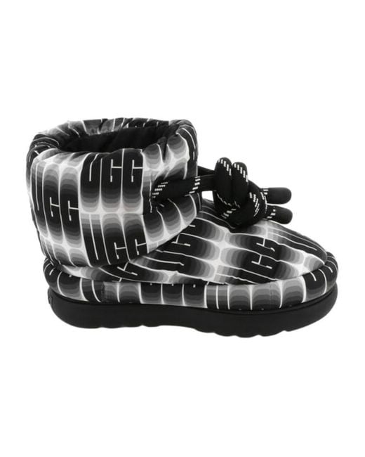 UGG (Wmns) Classic Maxi Wavelength Short Boot in Black | Lyst UK