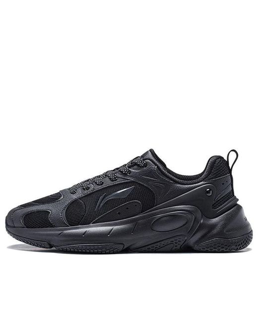 Li-ning Black Sports Life Collection Lifestyle Shoes for men