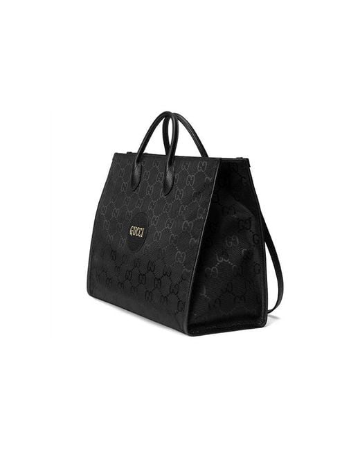 Gucci Black Off The Grid Otg Environmental Friendly Series Logo Large Capacity for men