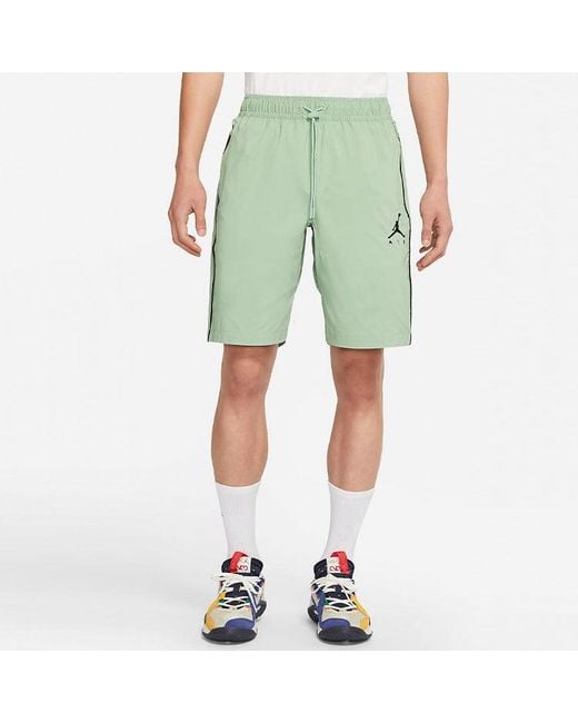 Nike Green As J Jumpman Wvn Short Steam for men