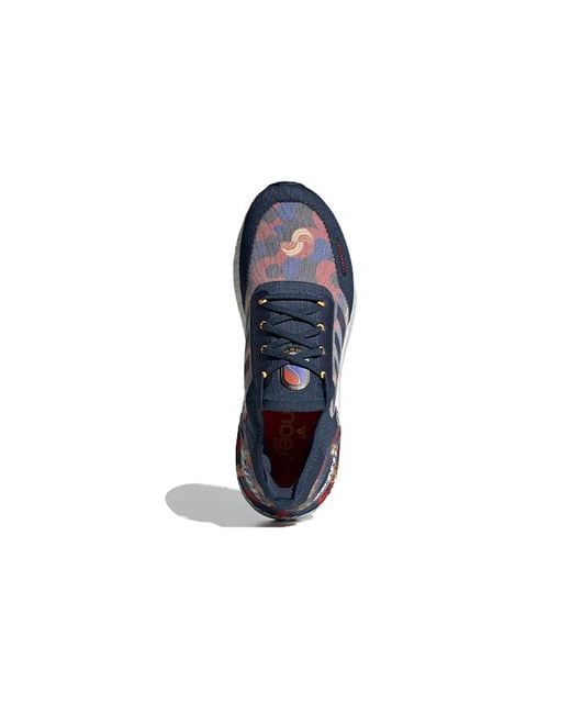 Adidas Blue Ultraboost 20 Seoul 'Crew Scarlet' for men
