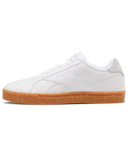 Reebok White Royal Complete 3 Low Sneakers