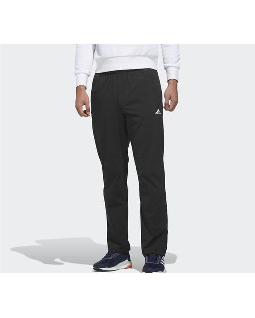 Adidas Black Woven Thin Sports Pants/Trousers/Joggers Running for men