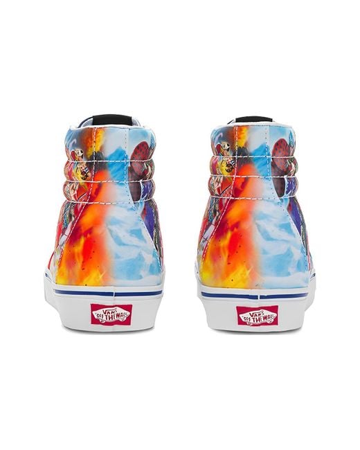 Vans Blue One Piece X Sk8-Hi 'Punk Hazard' for men