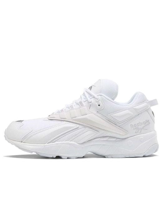 Reebok White Intv 96 Shock Absorption Cozy Classic Athleisure Casual Sports Shoe