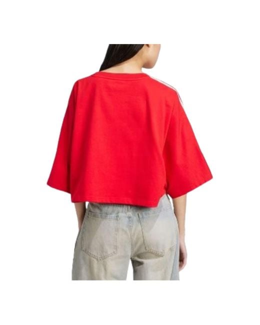 Adidas Red (Wmns) Adilenium Season 3 Boxy Oversized T-Shirt