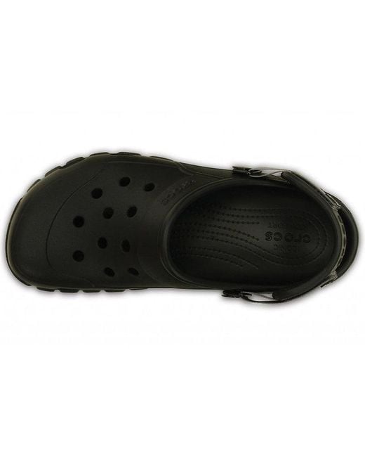 CROCSTM Black Cozy Non-Slip Sports Sandals