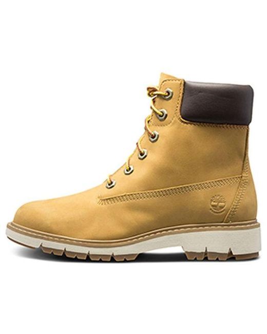 Timberland Natural 6 Inch Lucia Way Wide-fit Boots