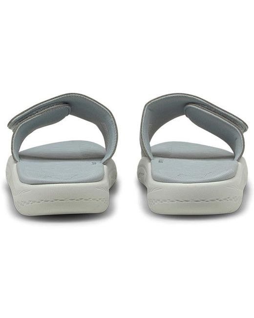 PUMA Blue Softride Slide 'Quarry' for men