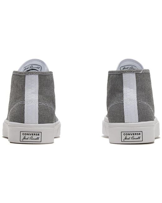 Converse Gray Jack Purcell Mid for men