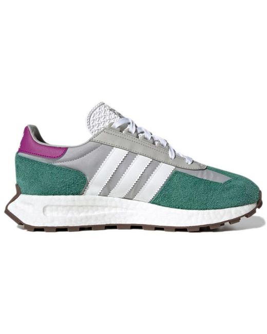 Adidas White Retropy E5 Collegiate' for men
