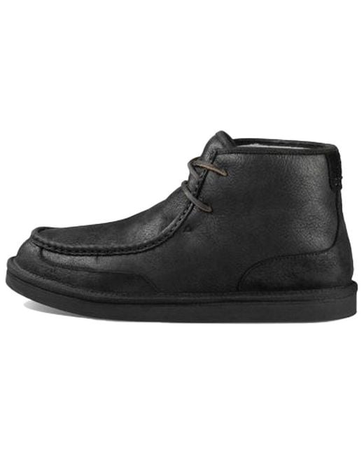 Ugg Black Bosley Series Short Boots for men