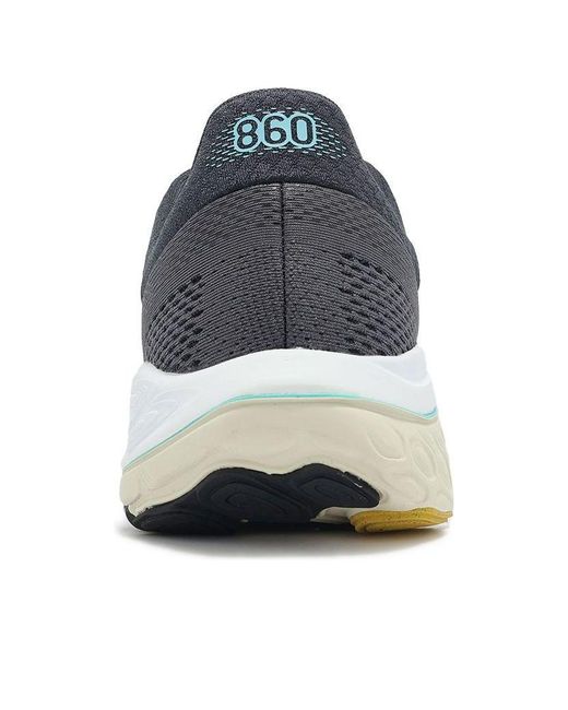 New Balance Blue Fresh Foam X 860V14 'Magnet Ginger Lemon Jade' for men