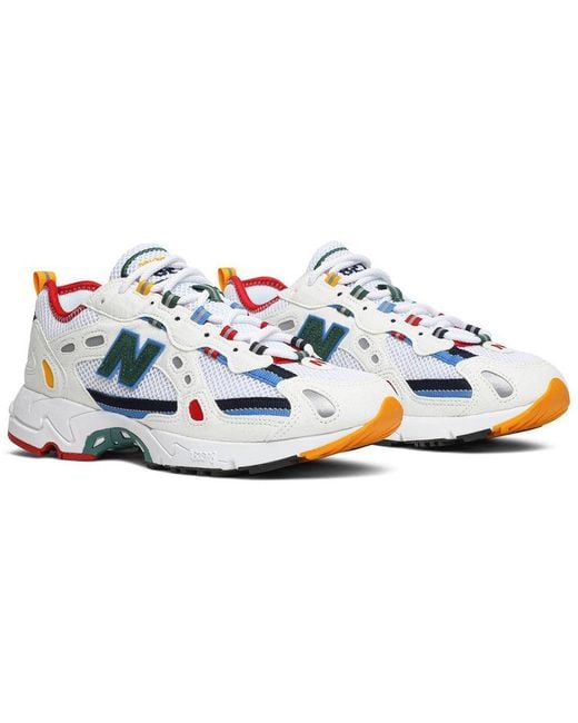New Balance White X Aime Leon Dore 827 for men