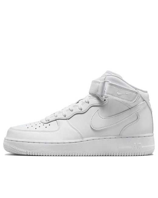 Nike Air Force 1 Mid Fresh Triple White