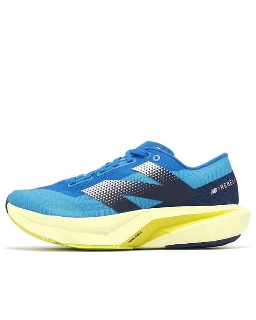 New Balance Blue (Wmns) Fuelcell Rebel V4 'Spice Limelight'
