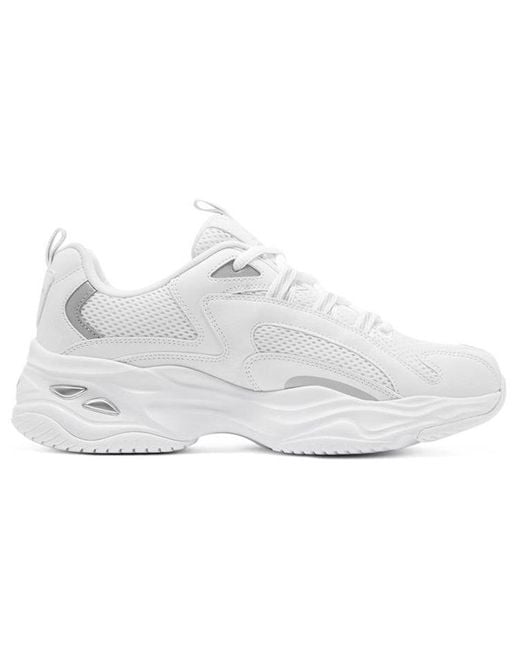 Skechers White (Wmns) D'Lites 4.0