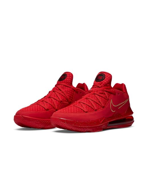 Nike Red Titan X Lebron 17 Low Ep 'Agimat' for men