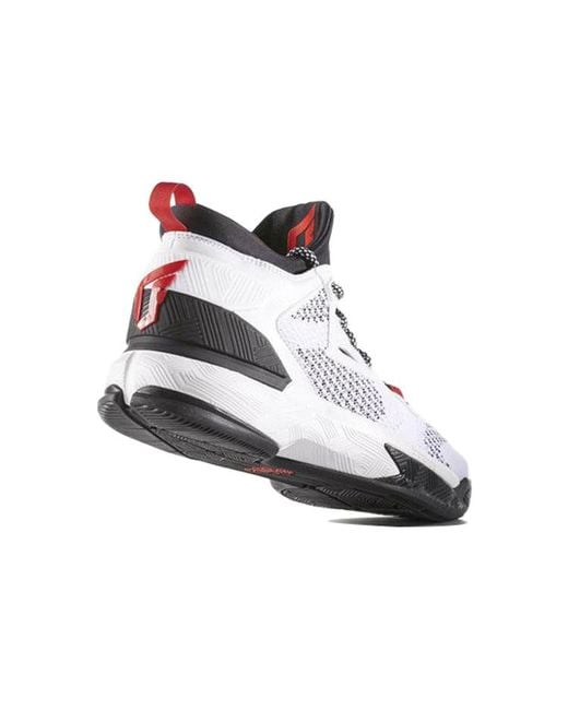 Adidas White D Lillard 2 Pk 'Home' for men