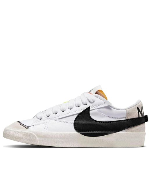 Nike White Blazer Low '77 Jumbo