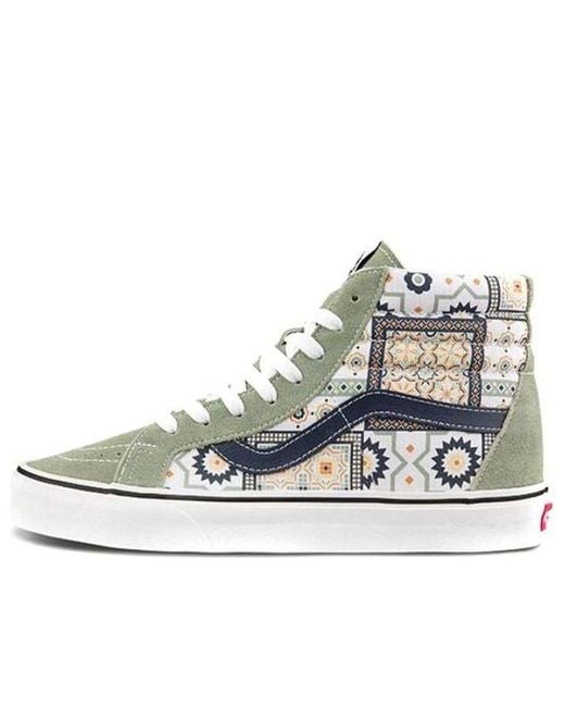 Vans Blue Sk8-Hi Sneakers