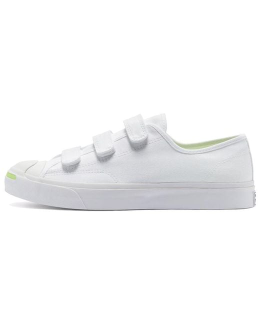 Converse White Jack Purcell Low Easy-On Ghost' for men