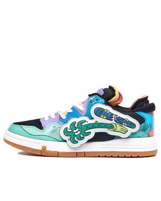 Li-ning Blue X Steven Harrington Weiwu Pro Artist Dual Velcro Patches