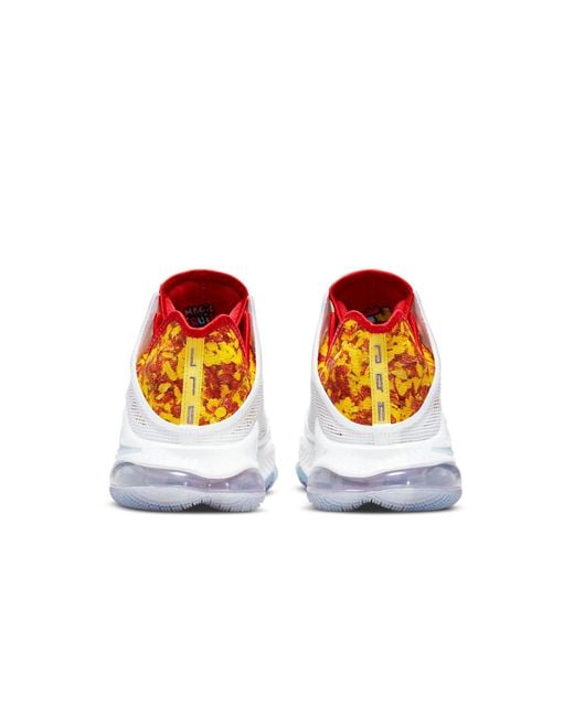 Nike White Flintstone X Lebron 19 Low Ep 'Magic Fruity Pebbles' for men