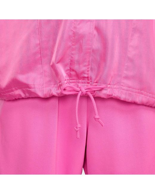 Nike Pink (Wmns) Air Oversized Woven Bomber Jacket